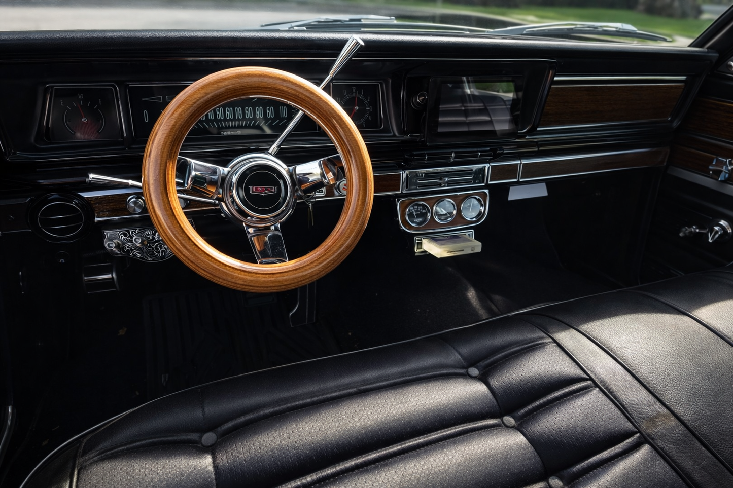 9 inch Wooden Steering Wheel