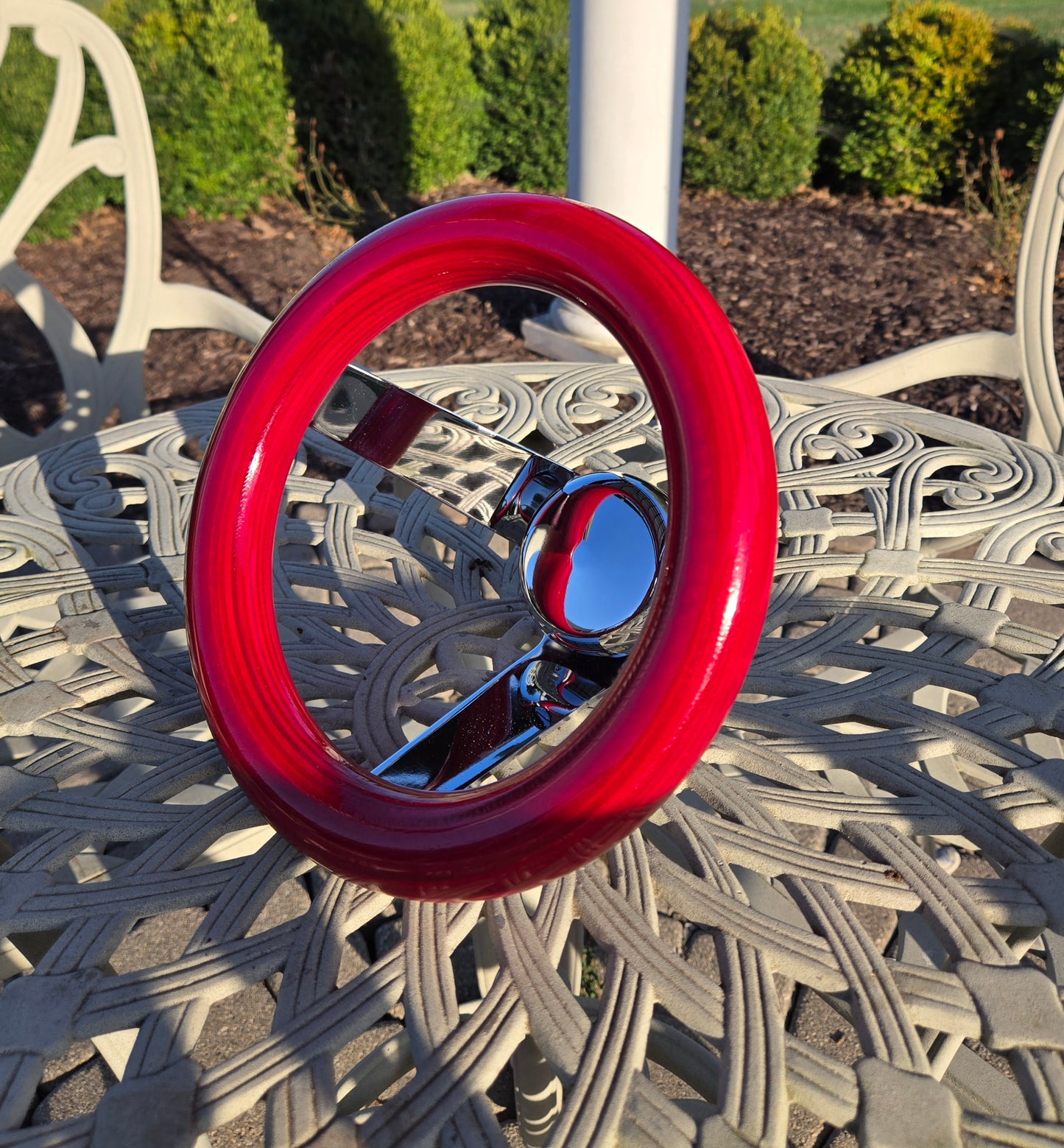 9 inch Wooden Steering Wheel