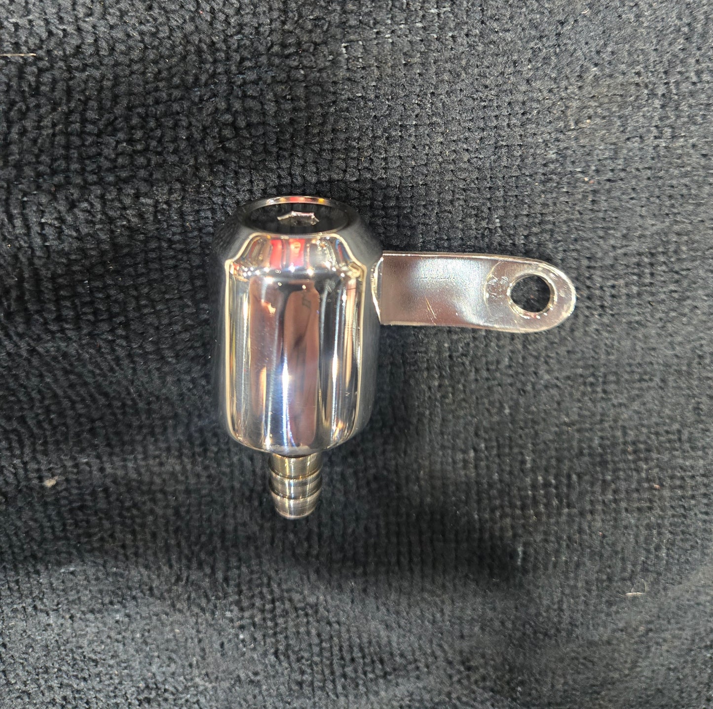 Stainless steel Remote master cylinder resivoir.