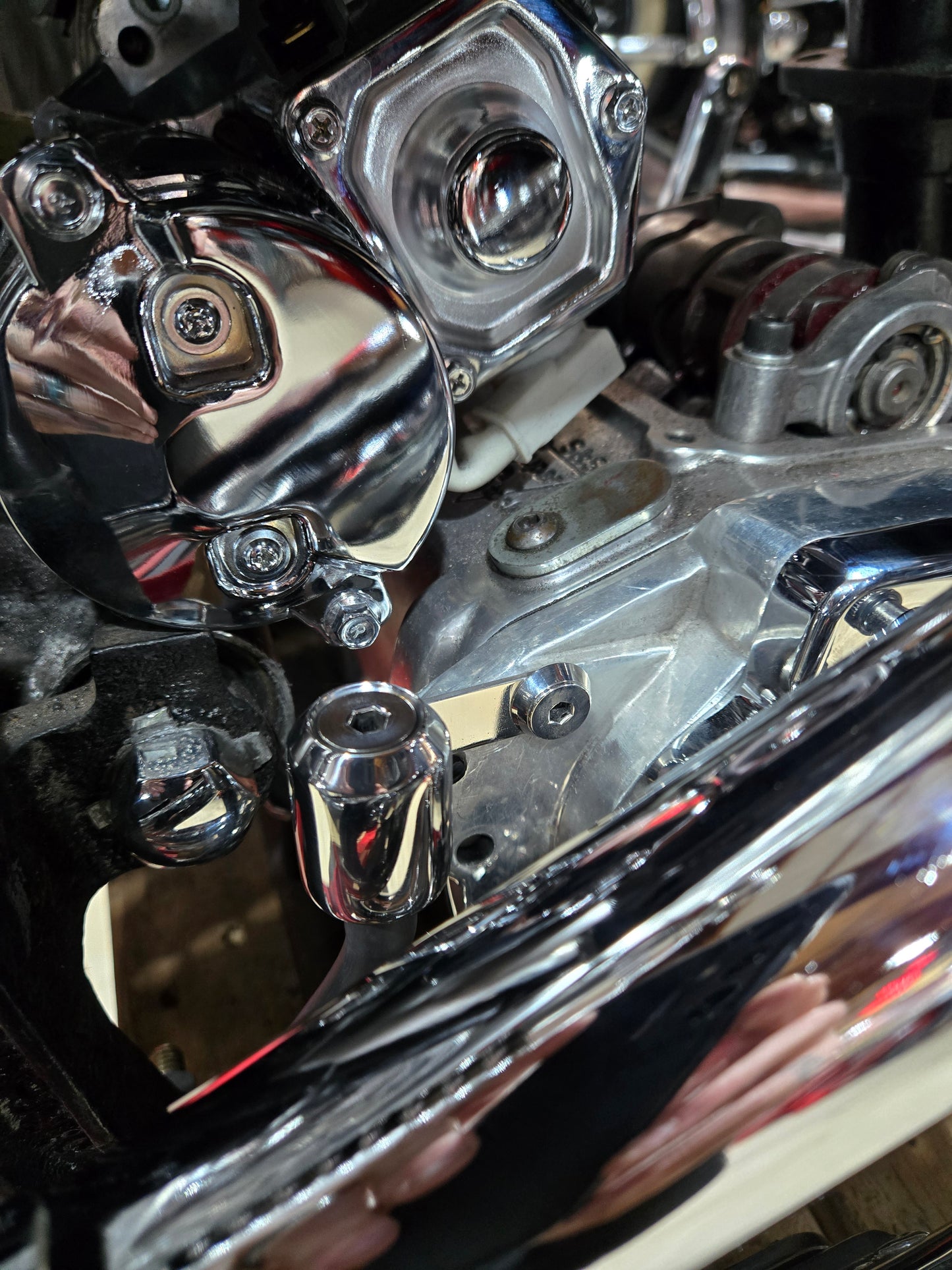 Stainless steel Remote master cylinder resivoir.