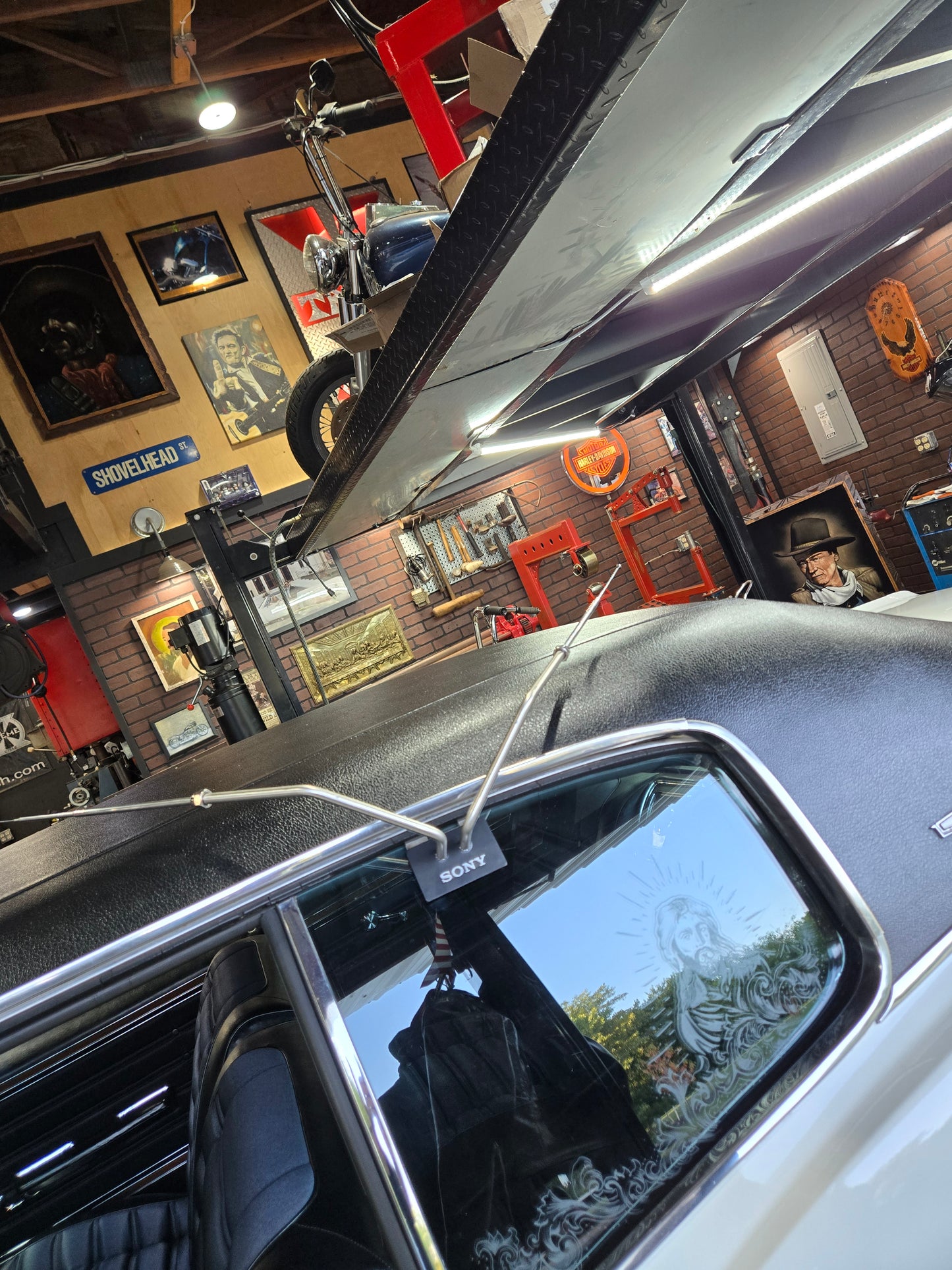 Reproduction novelty Sony TV rabbit ears antenna