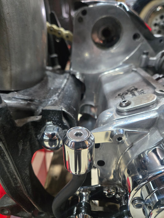 Stainless steel Remote master cylinder resivoir.