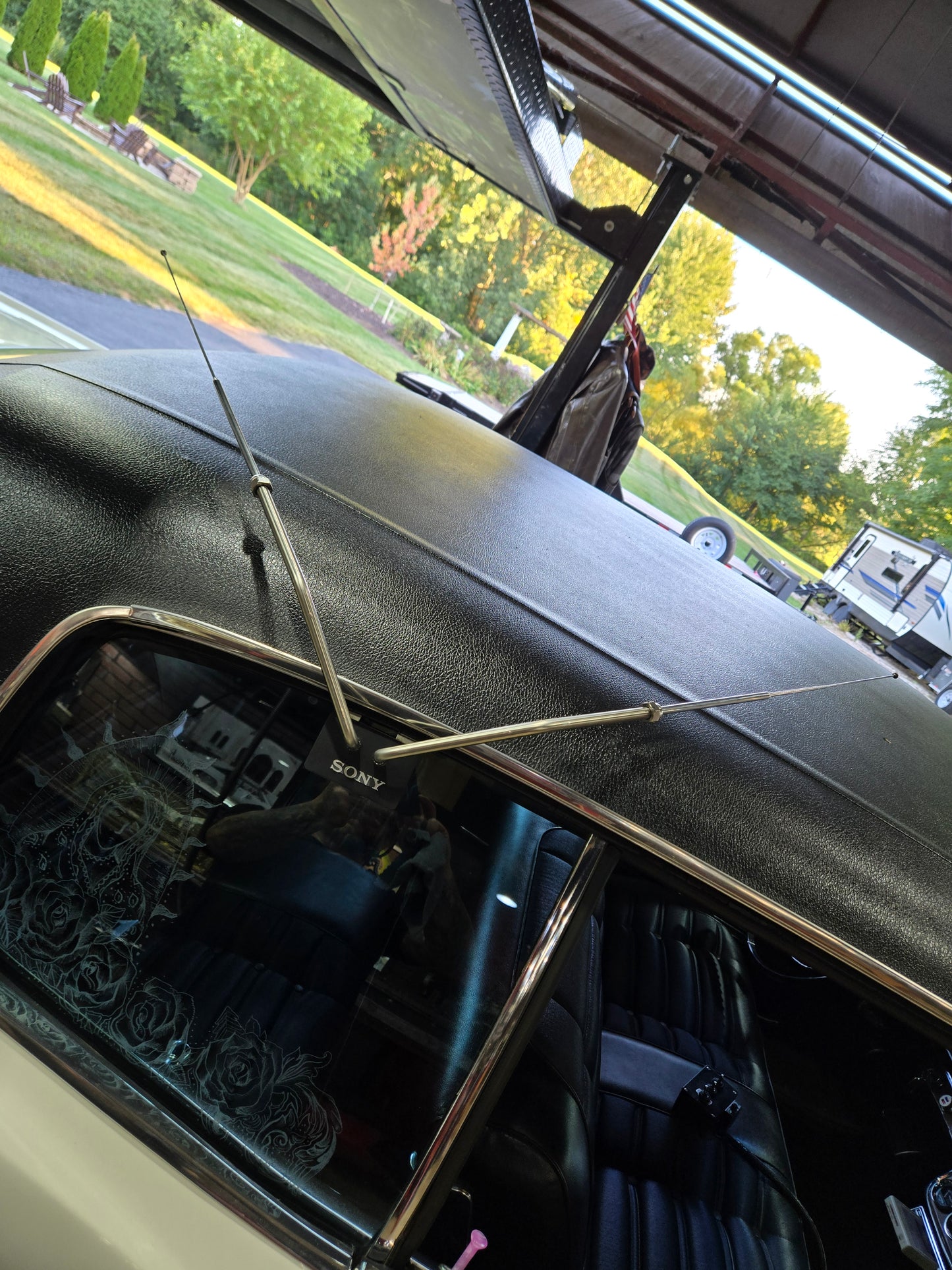 Reproduction novelty Sony TV rabbit ears antenna