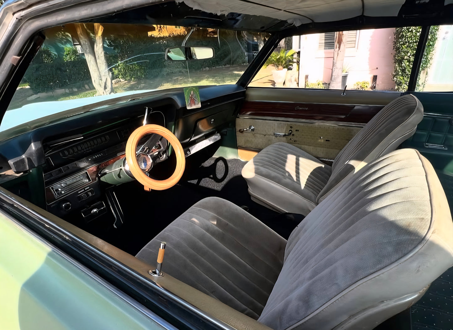 9 inch Wooden Steering Wheel